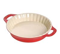 Staub 40508-614 Bakeware-Pie-Pans, Ceramic, Cherry