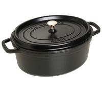 STAUB 40509-322-0 Cocotte Oval 33cm Black