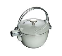 STAUB 40509-420-0 Cast Iron Tea Pot, Graphite Grey