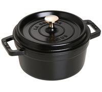 STAUB 40509-487-0 Cocotte Round 20cm Black