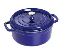 STAUB 40510-265-0 Cocotte Round 22cm Dark Blue