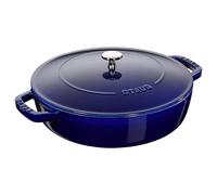 STAUB 40511-476-0 Cast Iron Chistera, Dark Blue, 28 cm