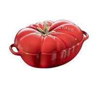 STAUB Ceramics Dutch Oven 16-oz Petite Tomato Cocotte Cherry