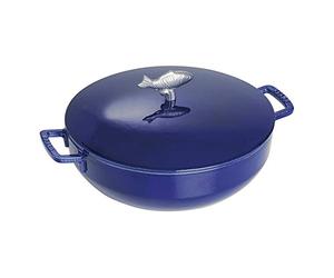 Staub Bouillabaisse Pot 28 cm Dark Blue