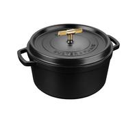 STAUB Buster & Punch cast iron brass pot 6.75 L