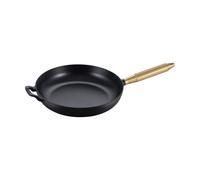 STAUB Buster & Punch cast iron frying pan black Ø28 cm Brass handle