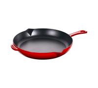 Staub Cast Iron 10-inch Fry Pan - Cherry Made in France
