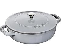 STAUB Cast Iron Chistera, Grey, 24 cm