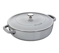 STAUB Cast Iron Chistera, Grey, 24 cm