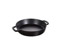 STAUB Cast Iron Double Handle Fry Pan, Black, 20 cm
