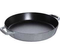 STAUB Cast Iron Frying Pan, Grey, 34 cm