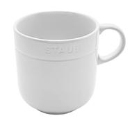 Staub Ceramic Dinnerware 4-pc 16 oz. Mug Set - White