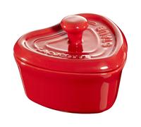Staub Ceramique 10 cm heart ceramic Mini Cocotte cherry