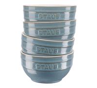 Staub Ceramique 12 cm / 4-pcs ceramic Bowl set ancient-turquoise