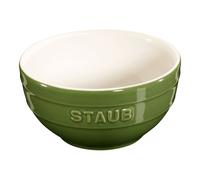 Staub Ceramique 12 cm round ceramic Bowl basil-green