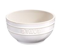 Staub Ceramique 14 cm round ceramic Bowl ivory-white