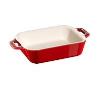 Staub Ceramique 14 x 11 cm rectangular ceramic Oven dish cherry