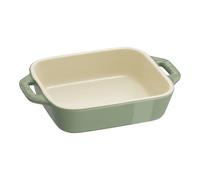 Staub Ceramique 14 x 11 cm rectangular ceramic Oven dish eucalyptus