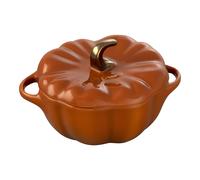 Staub Ceramique 15 cm pumpkin ceramic Cocotte cinnamon