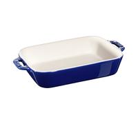 Staub Ceramique 20 x 16 cm rectangular ceramic Oven dish dark-blue