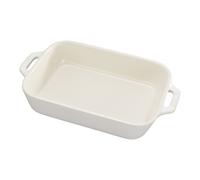Staub Ceramique 20 x 16 cm rectangular ceramic Oven dish ivory-white