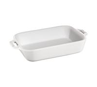 Staub Ceramique 20 x 16 cm rectangular ceramic Oven dish white