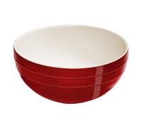 Staub Ceramique 24 cm round ceramic Bowl cherry