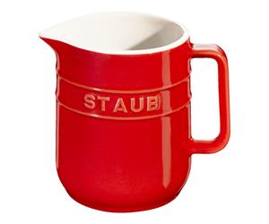 Staub Ceramique 250 ml ceramic Pitcher cherry