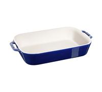 Staub Ceramique 34 x 24 cm rectangular ceramic Oven dish dark-blue