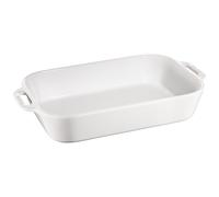 Staub Ceramique 34 x 24 cm rectangular ceramic Oven dish white