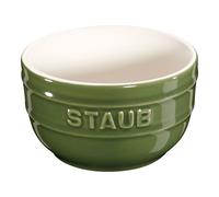 Staub Ceramique 9 cm / 2-pcs round ceramic Ramekin set basil-green