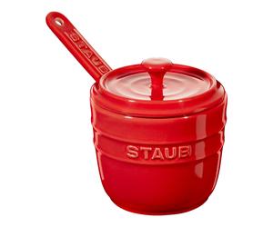Staub Ceramique 9 cm ceramic Sugar bowl cherry