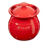 Staub Ceramique ceramic Garlic keeper cherry