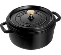 STAUB Cocotte, Cast Iron Casserole 24 cm, 3.8 L, Induction, Made in France