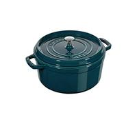 STAUB Cocotte, Cast Iron Casserole 26 cm, 5.25 L, Induction, Made in France