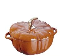 Staub Cocotte Pumpkin 24 cm Cast Iron Cinnamon