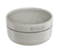 Staub Dining Line 12 cm round ceramic Bowl white truffle