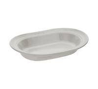 Staub Dining Line 25 cm ceramic Plate white truffle