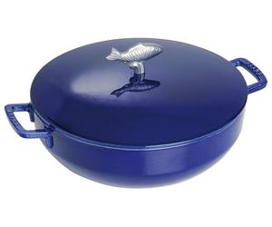 Staub - Fish Cocotte round 28 cm, dark blue, 40510-326 / 1112991