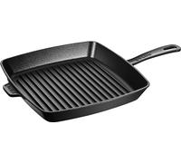 STAUB Cast Iron Square American Grill Pan, Black, 30 cm