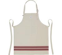 Staub Kitchen Apron. 100% cotton. 70 x 85 cms with adjustable neck strap. Double front pocket. Machine Washable. Designed by Staub in France., red, サイズ:約29cm(襟ぐり)、約84.5cm(総丈)、約70.5cm(腰まわり)、約95cm(腰紐)