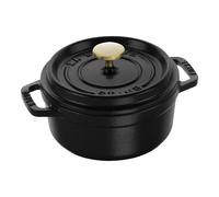 Staub La Cocotte 14 cm round Cast iron Cocotte black