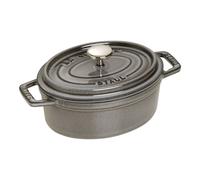 Staub La Cocotte 15 cm oval Cast iron Cocotte graphite-grey