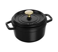 Staub La Cocotte 16 cm round Cast iron Cocotte black