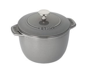 Staub La Cocotte 16 cm round Cast iron Rice Cocotte graphite-grey