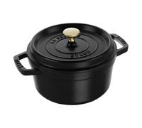 Staub La Cocotte 20 cm round Cast iron Cocotte black