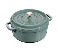 Staub La Cocotte 20 cm round Cast iron Cocotte eucalyptus