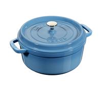 Staub La Cocotte 24 cm round Cast iron Cocotte ice-blue