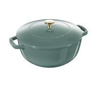 Staub La Cocotte 24 cm round Cast iron French oven eucalyptus