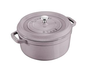 Staub La Cocotte 26 cm round Cast iron Cocotte cherry blossom